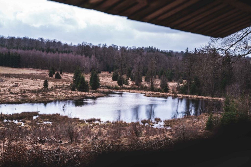 La Billaude observation center of Saint-Hubert