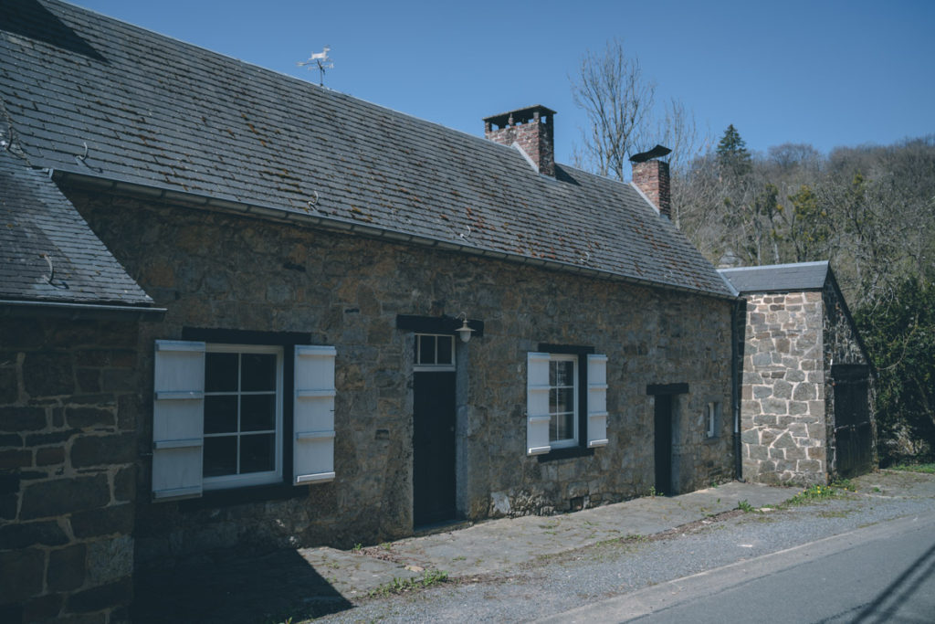 Typical Ardennes house in Veves