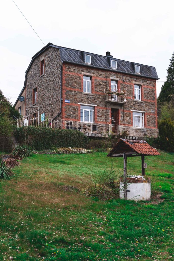 Traditional Ardennes house in Bouillon