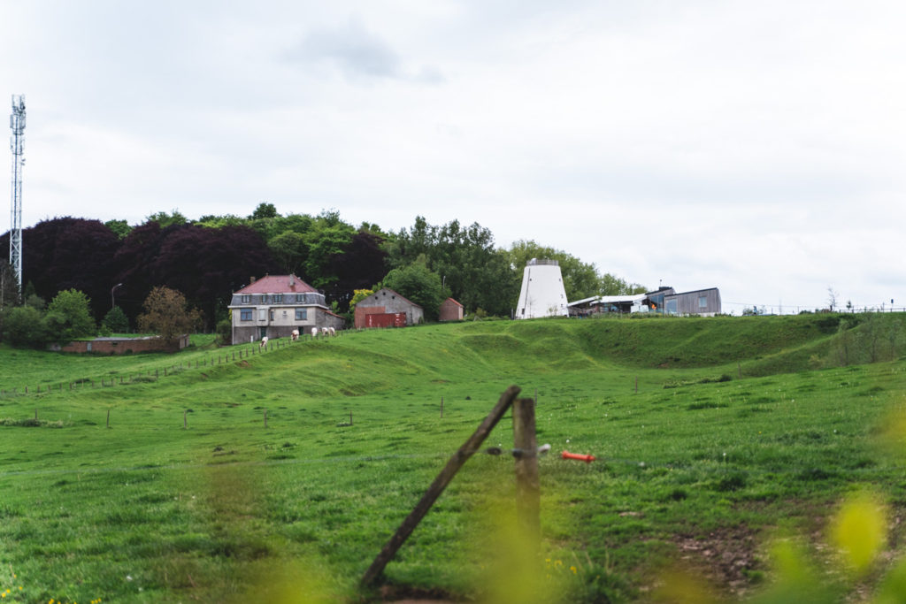 View from the backside of the Hotond Mill which is now a bar/hotel/restaurant