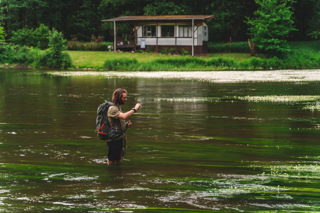 Semois river crossing