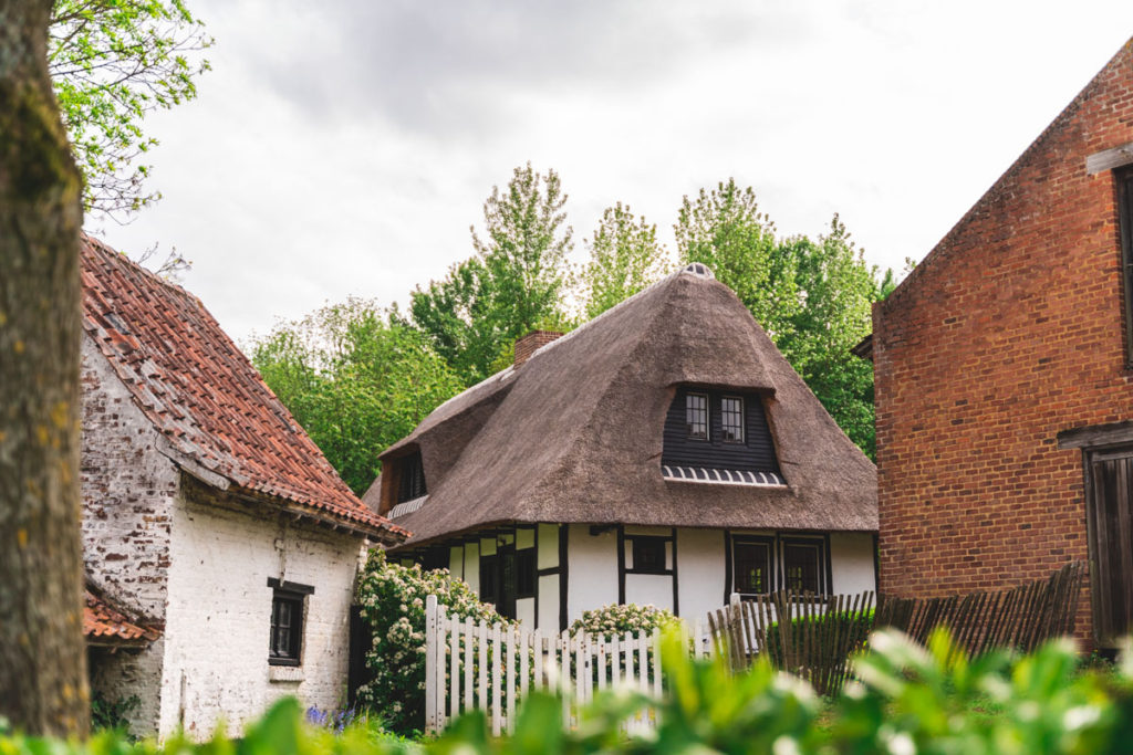 Traditional Flemish Ardennes house