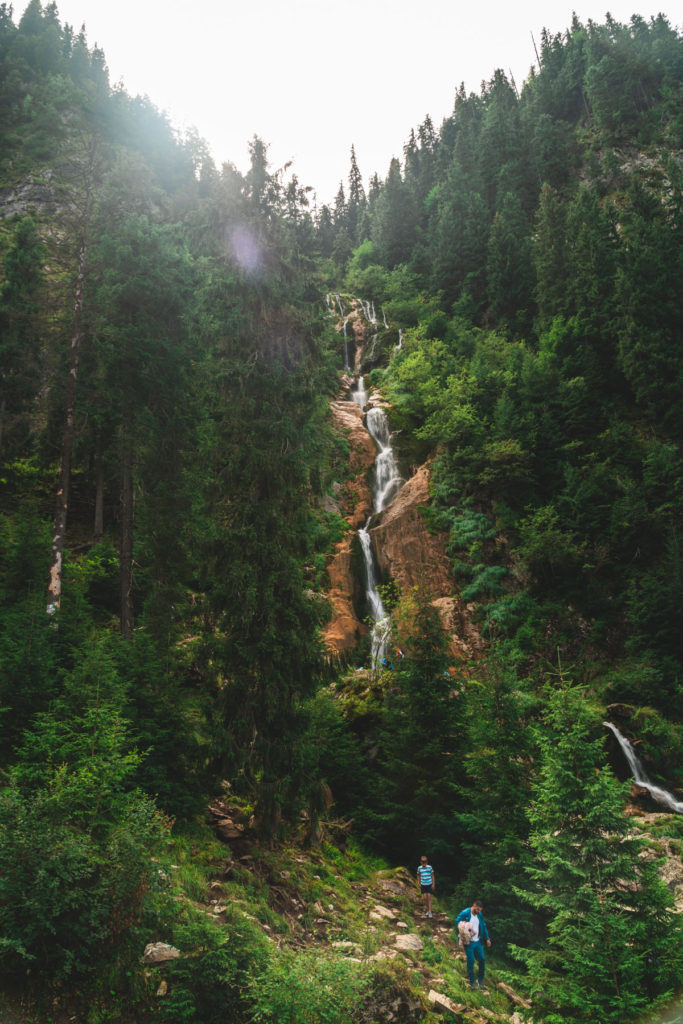 Cascada Cailor the highest waterfall in Romania.