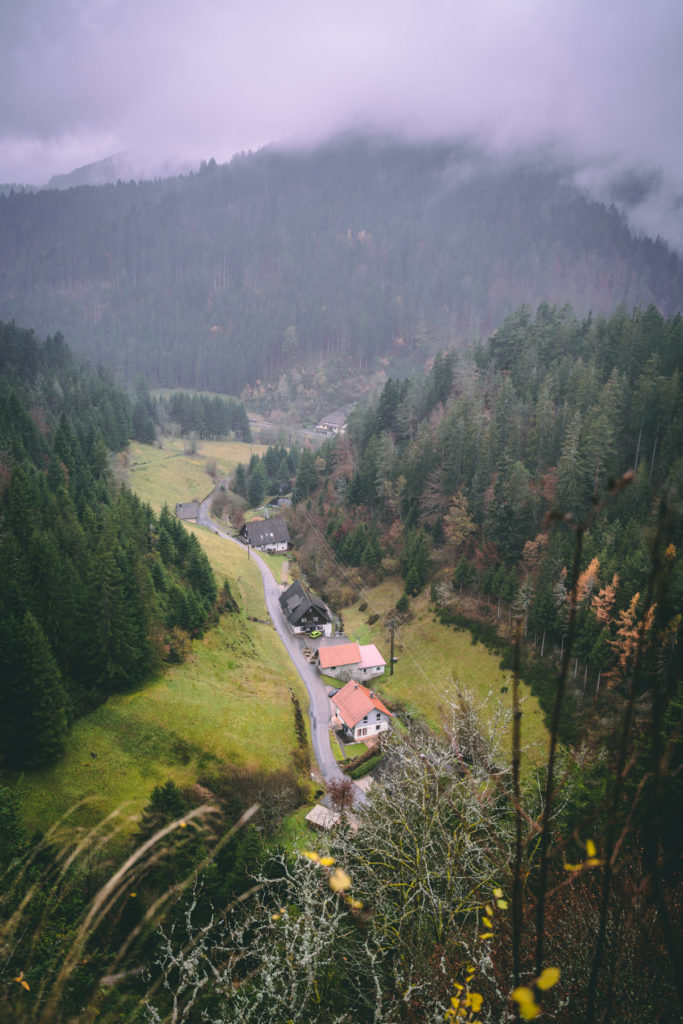 View from Burgbach Felsen viewpoint