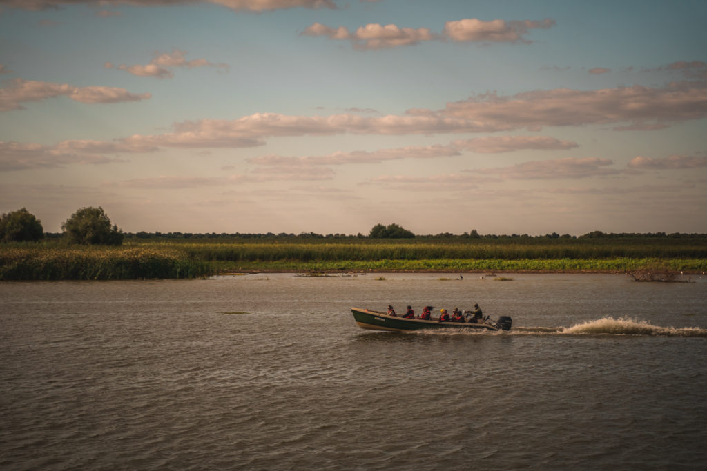 Boat tour on the Danube.