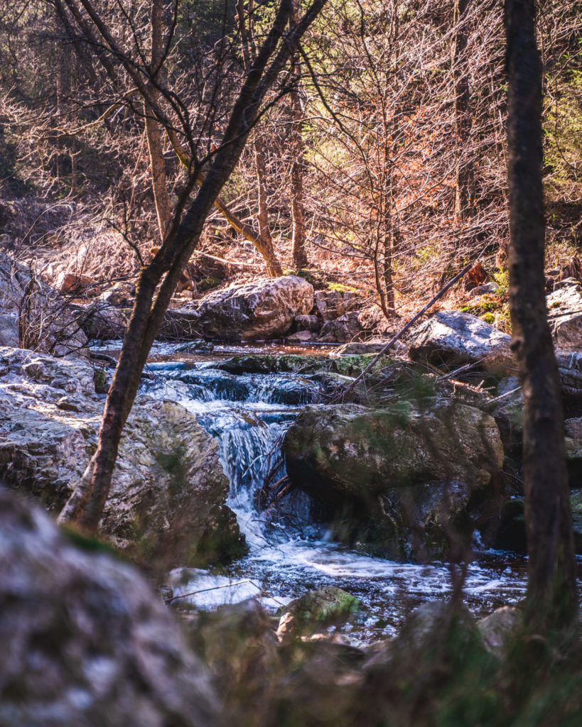 Small waterfall in La Hoegne