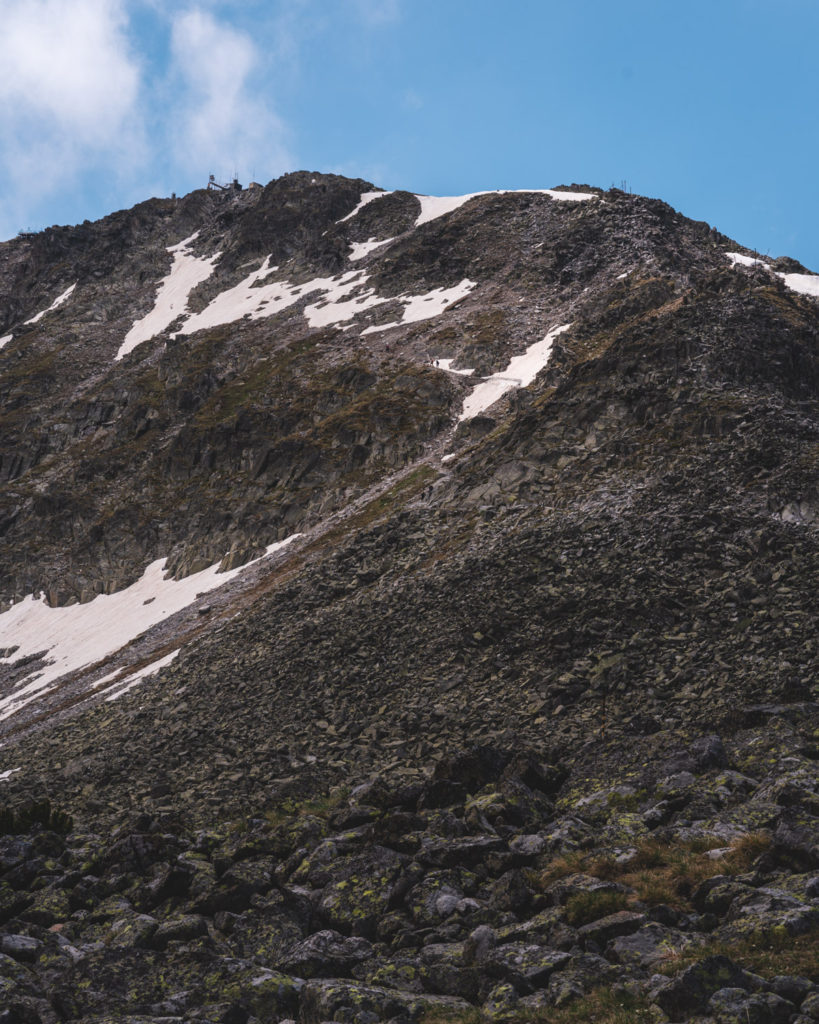 The last push to the Musala peak.