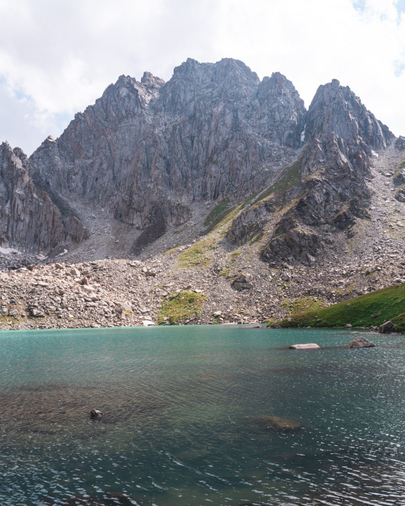 One of the Yrdyk Lakes in Karakol Nature Park